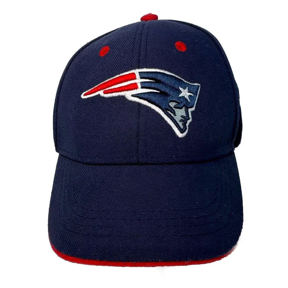 New England Patriots‎ Baseball Hat Cap NFL Apparel Brand Blue Boy Kids Size